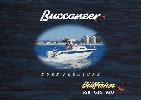 Buccaneer Billfisher Brochure
