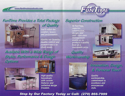Funtime Houseboat Brochure