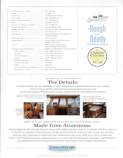 Sound Craft Marine Brochure Package