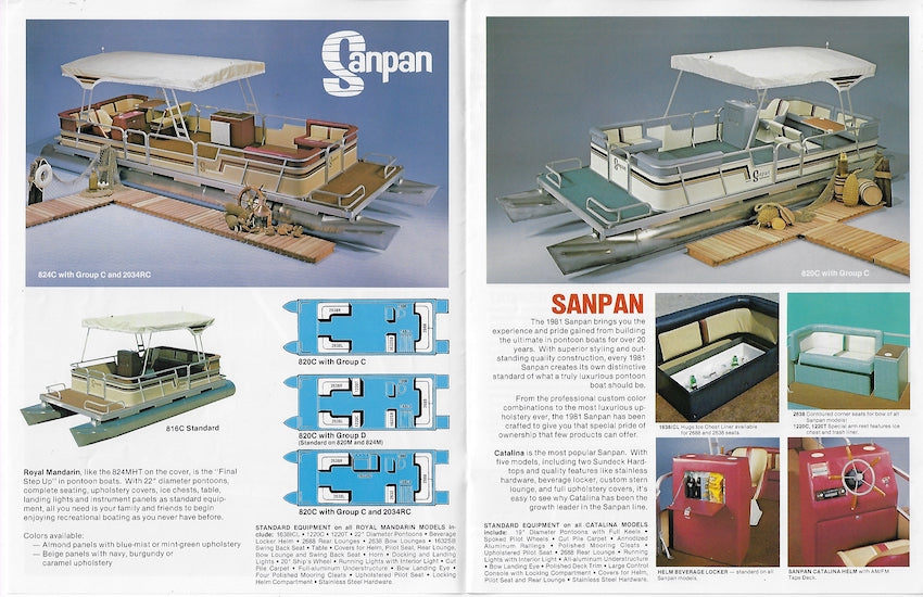 Godfrey 1981 Pontoon Brochure