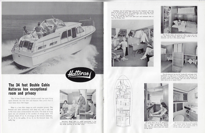 Hatteras 1963 Brochure