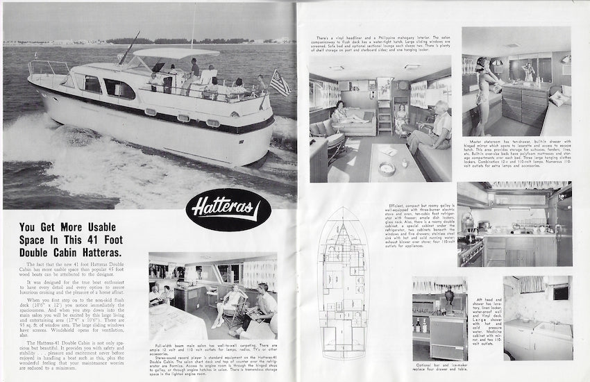 Hatteras 1963 Brochure