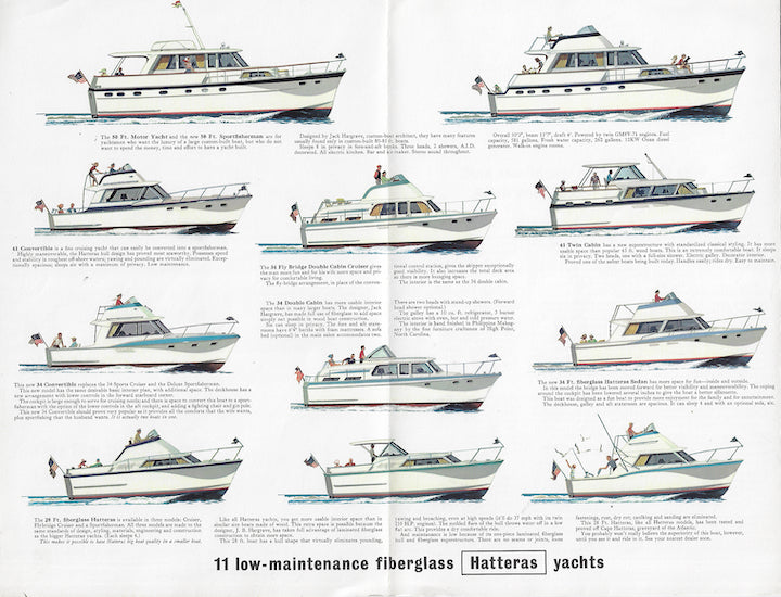 Hatteras 1965 Brochure