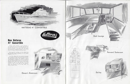 Hatteras 1963 Brochure
