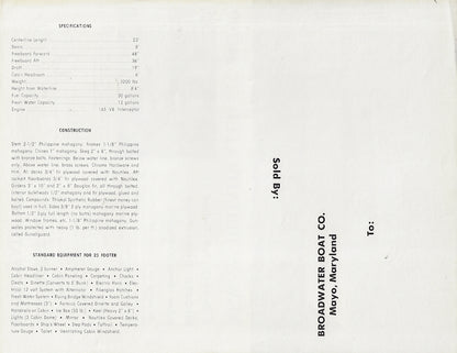 Broadwater 23 Brochure