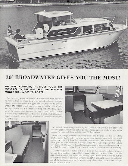 Broadwater 30 Brochure