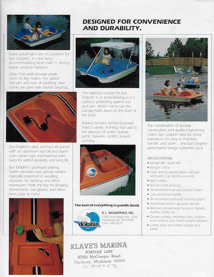 KL Sun Dolphin Brochure