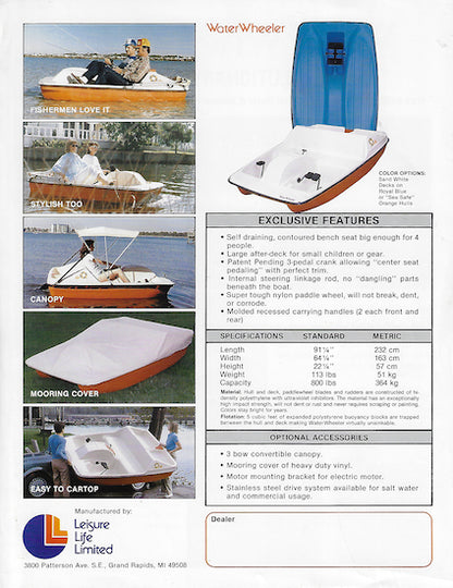 Water Wheeler Mark III Brochure
