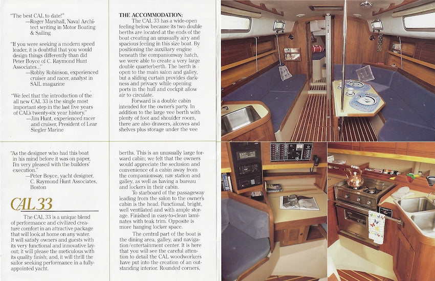 Cal 33 Brochure