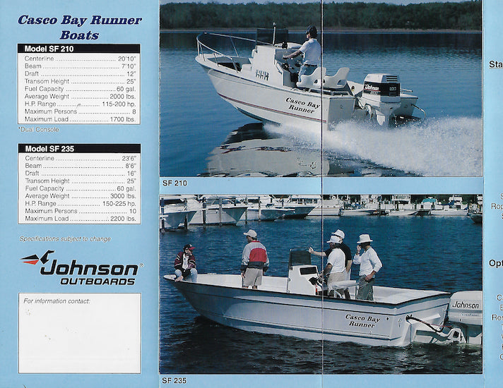 Casco Bay Runner Brochure