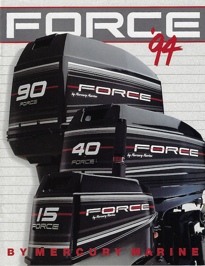 US Marine 1994 Force Outboard Brochure