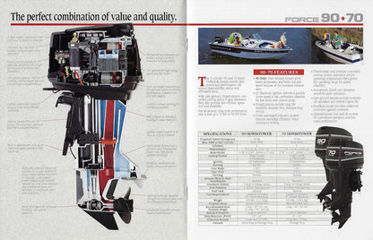 US Marine 1994 Force Outboard Brochure