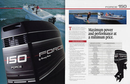 US Marine 1994 Force Outboard Brochure