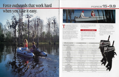 US Marine 1994 Force Outboard Brochure
