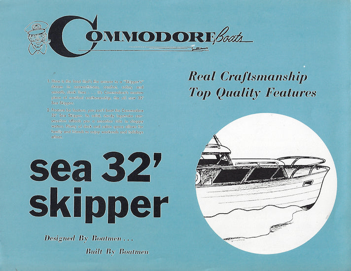 Commodore Sea Skipper 32 Brochure