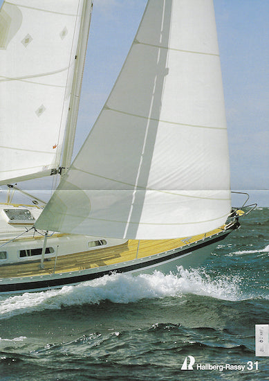 Hallberg-Rassy 31 Poster Brochure