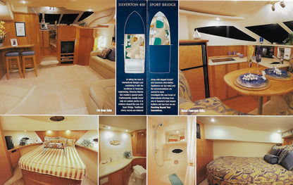 Silverton 410 Sport Bridge Poster Brochure