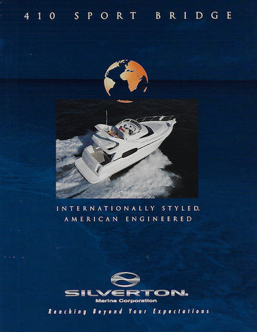 Silverton 410 Sport Bridge Poster Brochure