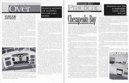 Silverton 392 Motor Yacht Magazine Reprint Brochure