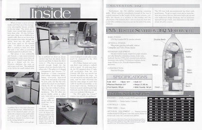 Silverton 392 Motor Yacht Magazine Reprint Brochure