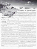 Silverton 392 Motor Yacht Magazine Reprint Brochure