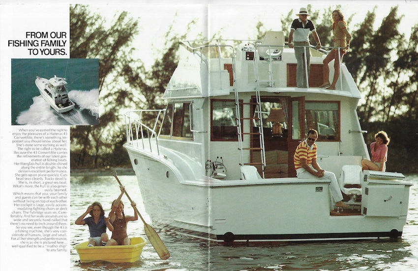 Hatteras 43 Convertible Brochure