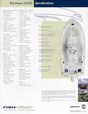 Bombardier Fish Hawk 210 Center Console Brochure