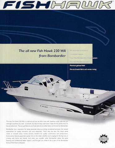 Bombardier Fish Hawk 230 Walkaround Brochure