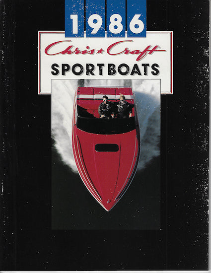 Chris Craft 1986 Sport Boats Brochure