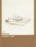 Hatteras 48 Motor Yacht Specification Brochure