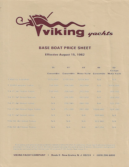 Viking 46 Brochure