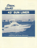 Ocean 42 Sunliner Specification Brochure