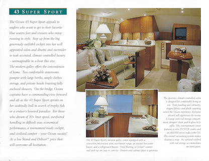 Ocean 43 Super Sport Brochure