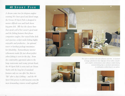 Ocean 40 Sport Fish Brochure