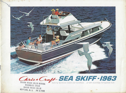 Chris Craft 1963 Sea Skiff Brochure