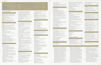 Hatteras 52 Sport Deck Motor Yacht Specification Brochure