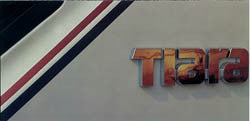 Tiara 1980s Brochure