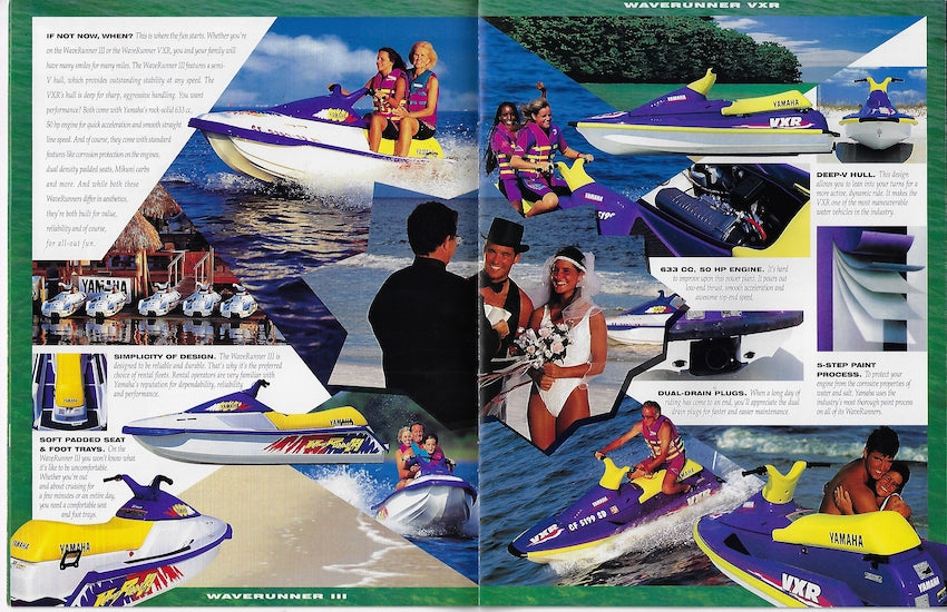 Yamaha 1995 Waverunner Brochure