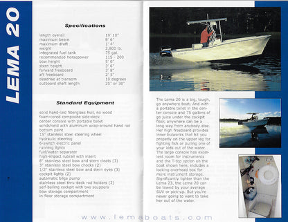 Lema 2001 Brochure