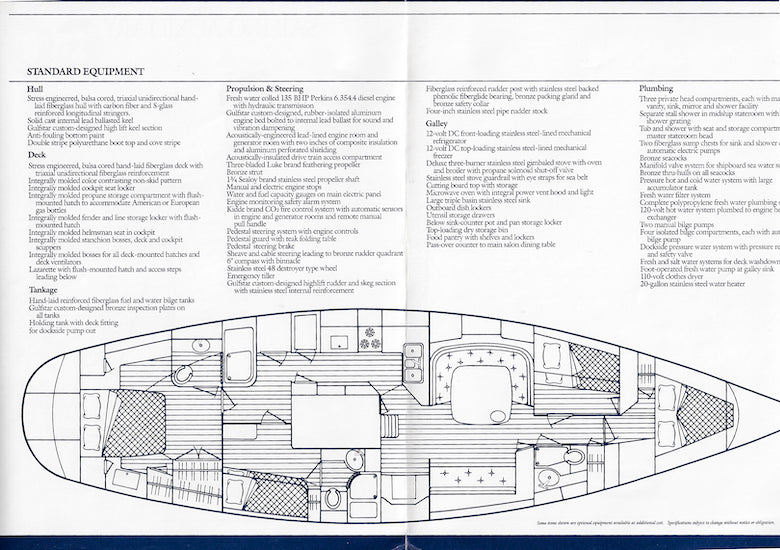 Gulfstar 60 Specification Brochure