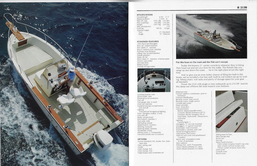Robalo 1983 Brochure