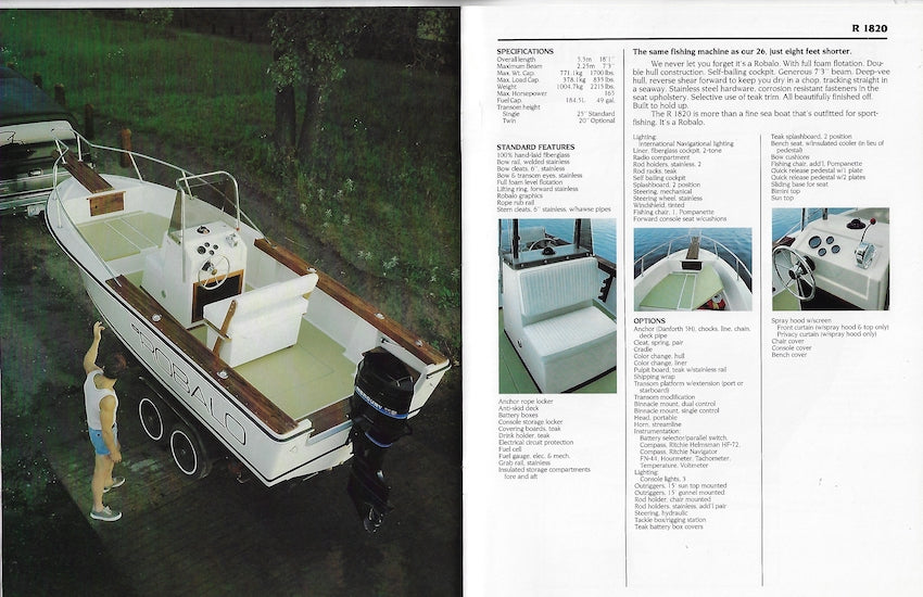 Robalo 1983 Brochure