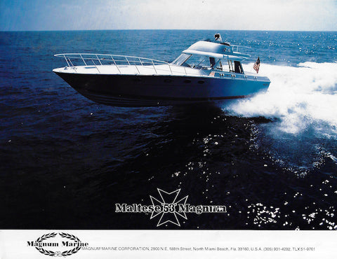 Magnum 53 Maltese Sportfisherman Brochure