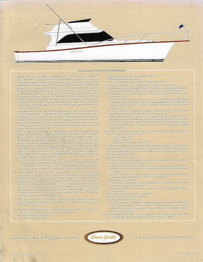 Ocean 48 Super Sport Brochure