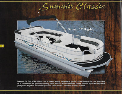 Tahoe 2002 Pontoon Brochure