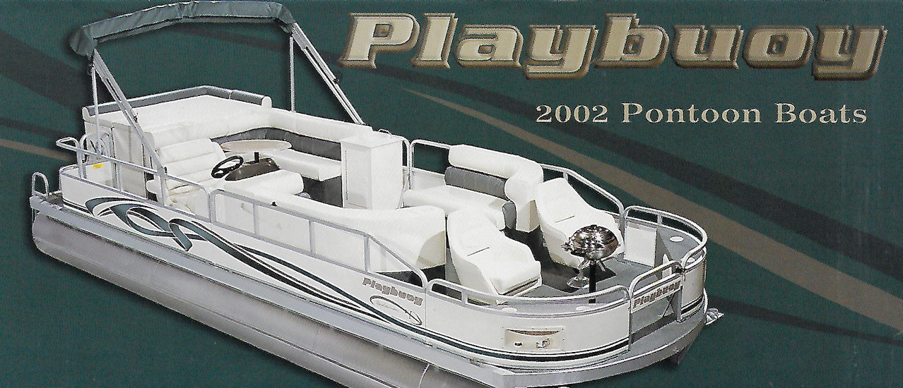 Playbuoy 2002 Pontoon Full Line Brochure