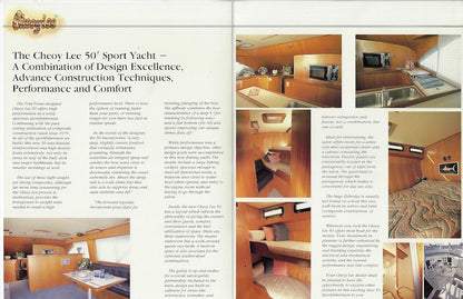 Cheoy Lee 50 Sport Yacht Brochure