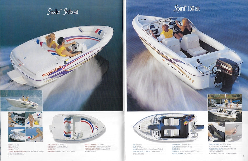 Sunbird 1996 Brochure