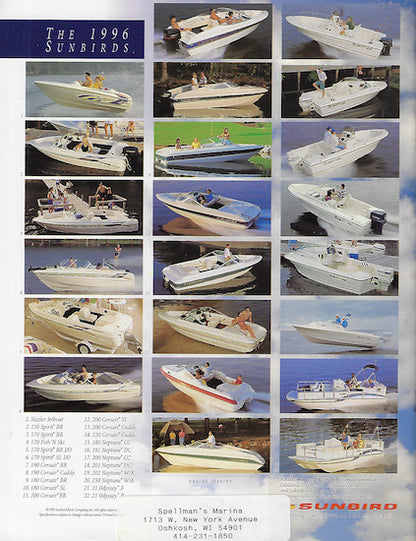 Sunbird 1996 Brochure