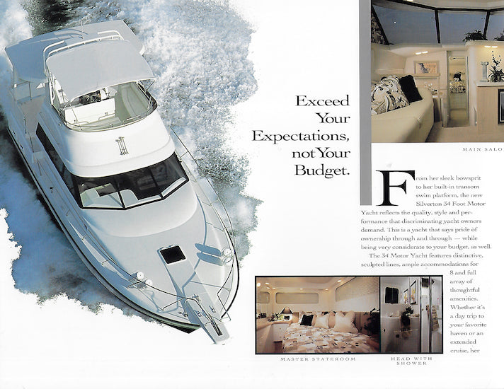 Silverton 34 Motor Yacht Brochure